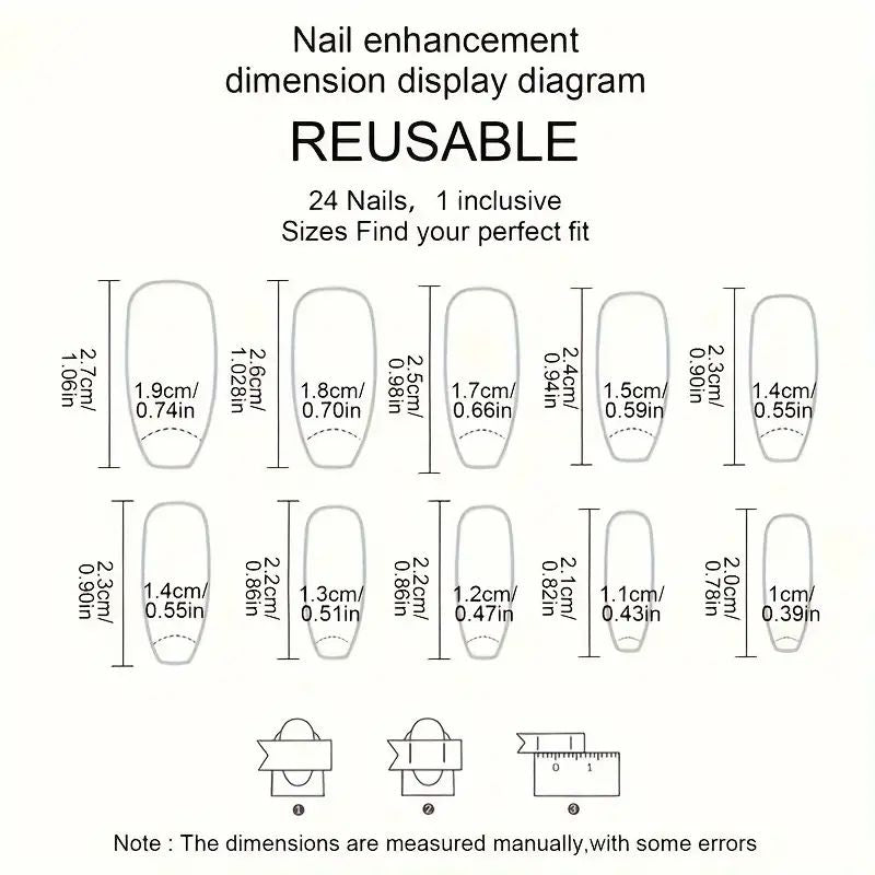 handmade press on nails live sale link WA+8619025017495